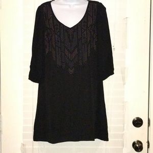 NWOT Be Bop Black Cold shoulder Dress